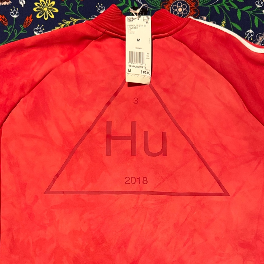 Adidas Red HU Track Jacket - NWT Medium - Picture 3 of 6